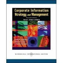 Corporate Information: Strategy and Management; Text and Cases