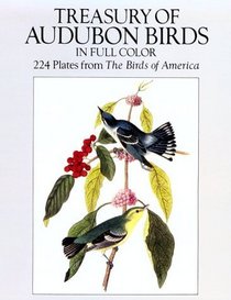 Treasury of Audubon Birds in Full Color: 224 Plates from 