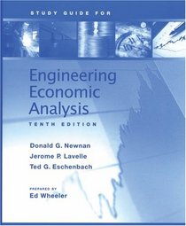 Study Guide For: Engineering Economic Analysis
