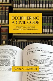 Deciphering a Civil Code: Sources of Law and Methods of Interpretation