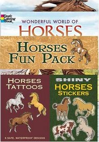 Horses Fun Pack (Fun Pack (Dover))