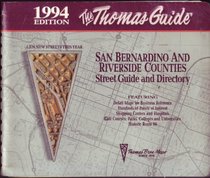 San Bernardino and Riverside Counties Street Guide and Directory, 1994