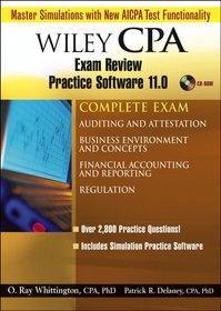 Wiley CPA Examination Review Practice Software 11.0