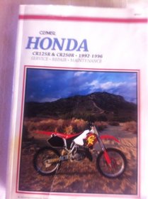 Honda Cr125R and Cr250R 1992-1996