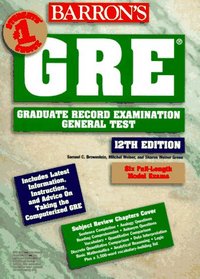 How to Prepare for the Graduate Record Examination General Test (12th ed)