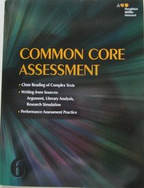 Collections: Performance Assessment Student Edition Grade 6
