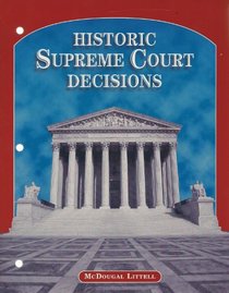 Historic Supreme Court Decisions (The Americans)