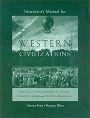 Western Civilizations: Instructors' Manual