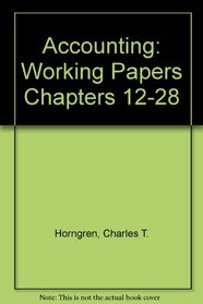 Accounting Working Papers 12-28