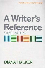Writer's Reference, 6th Edition & I-Cite (Book & CD)