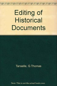 Editing of Historical Documents