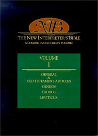 The New Interpreter's Bible: Genesis to Leviticus (Volume 1)