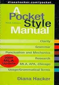 Pocket Style Manual 5e with 2009 MLA Update & Research Pack