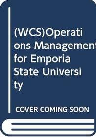 (WCS)Operations Management for Emporia State University