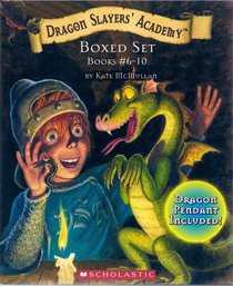 Dragon Slayers' Academy Boxed Set, Books 6-10: Sir Lancelot, Where Are You?; Wheel of Misfortune; Countdown to the Year 1000; 97 Ways to Train a Dragon; and Help! It's Parents Day at DSA (DRAGON PENDANT INCLUDED!)