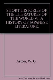 History Of Japanese Literature