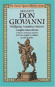 Mozart's Don Giovanni (Dover Opera Libretto Series)