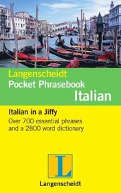 Langenscheidt Pocket Phrasebook Italian (Langenscheidt Pocket Phrasebooks)