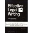 Effective Legal Writing: For Law Students and Lawyers