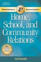 Home, School, and Community Relations (Professional Enhancement)