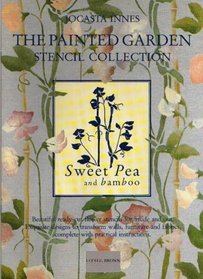 The Painted Garden Stencil Collection: Sweet Pea 2 (Jocasta Innes painted stencils)