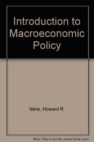 Introduction to Macroeconomic Policy