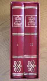 The Oxford Anthology of Great English Poetry