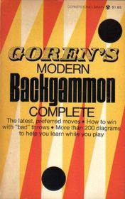 Goren's modern backgammon complete