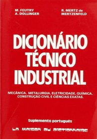Portuguese Supplement Technical Dictionary of Mechanics, Metallurgy, Hydraulics