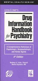 Drug Information Handbook for Psychiatry