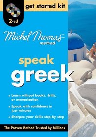 Michel Thomas Greek Get Started Kit, Two-CD Program (Michel Thomas Series)