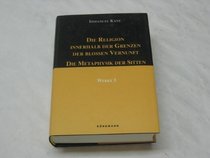 Die Religion Innerhalb Der Grenzen Werk5 (German Edition)