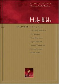 Holy Bible: New Living Translation, Navy, Compact Edition