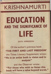 Education and the Significance of Life