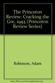 PR GRE 1993 (Princeton Review Series)