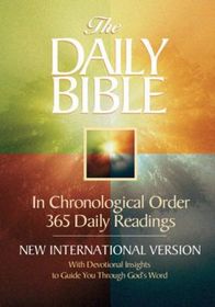 The Daily Bible: With Devotional Insights to Guide You Through God's Word : New International Version