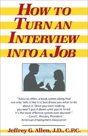 How to Turn an Interview Into a Job