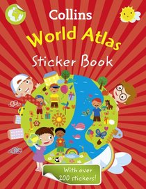 Collins World Atlas Sticker Book (Collins Sticker Books)