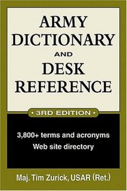 Army Dictionary and Desk Reference
