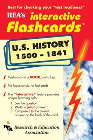 United States History 1500-1841 Interactive Flashcards Book (Flash Card Books)