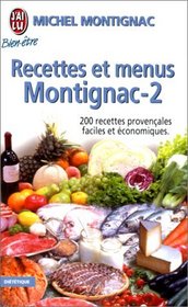 Recettes et menus Montignac, tome 2