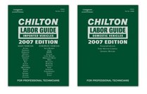 Chilton 2007 Labor Guide Manual Set (Chilton Labor Guide Manual)