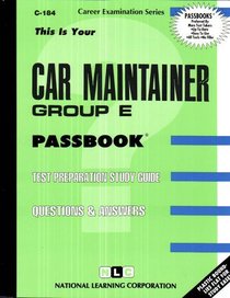 Car Maintainer, Group E