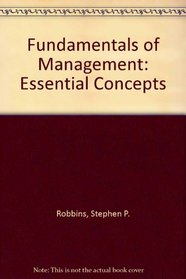 Fundamentals of Management: Essential Concepts