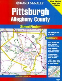 Rand McNally Pittsburgh/Allegheny Co Streetfinder (Rand McNally Streetfinder)