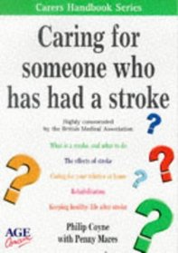 Caring for Someone Who Has Had a Stroke (Carers Handbook)