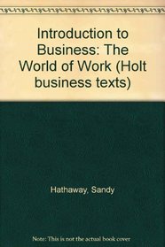 Introduction to Business: The World of Work