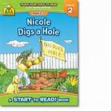 Big Race/Nicole Digs a Hole [With CDROM] (Start to Read Series)