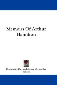 Memoirs Of Arthur Hamilton