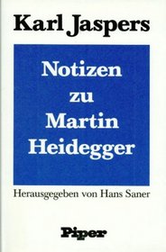 Notizen zu Martin Heidegger (German Edition)
